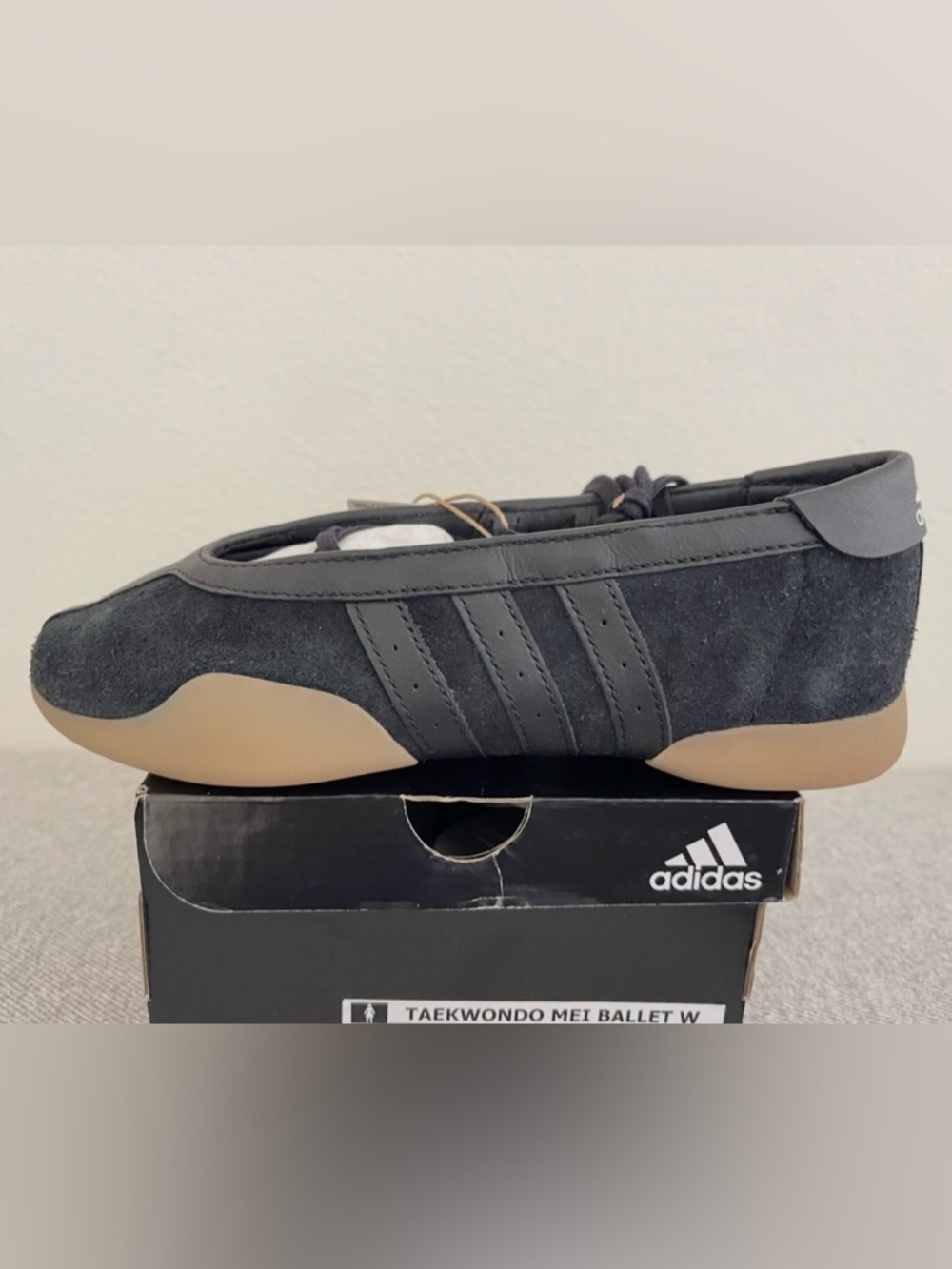 Size 7.5 - Adidas Taekwondo Mei Ballet W Black Gum JQ0669 Women’s BRAND NEW